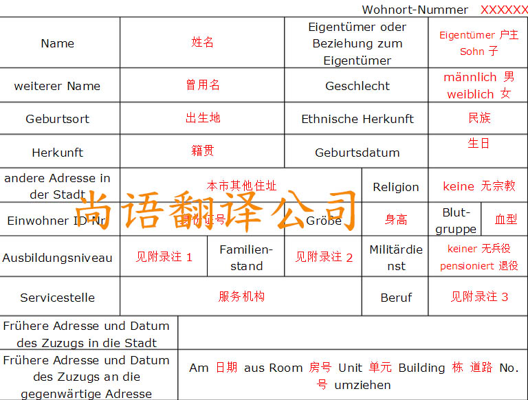 戶口本翻譯公司收費標準是什么？